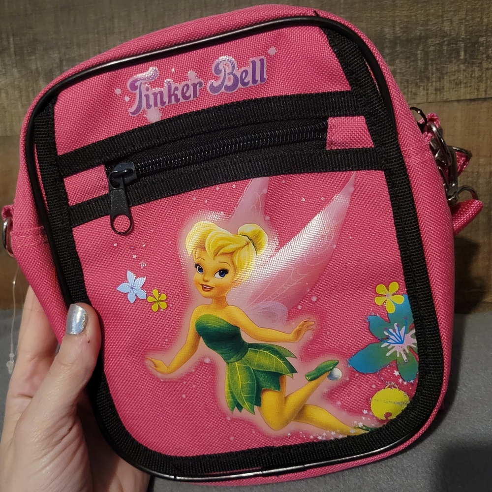 Disney Pink Tinker Bell Kids Crossbody Bag